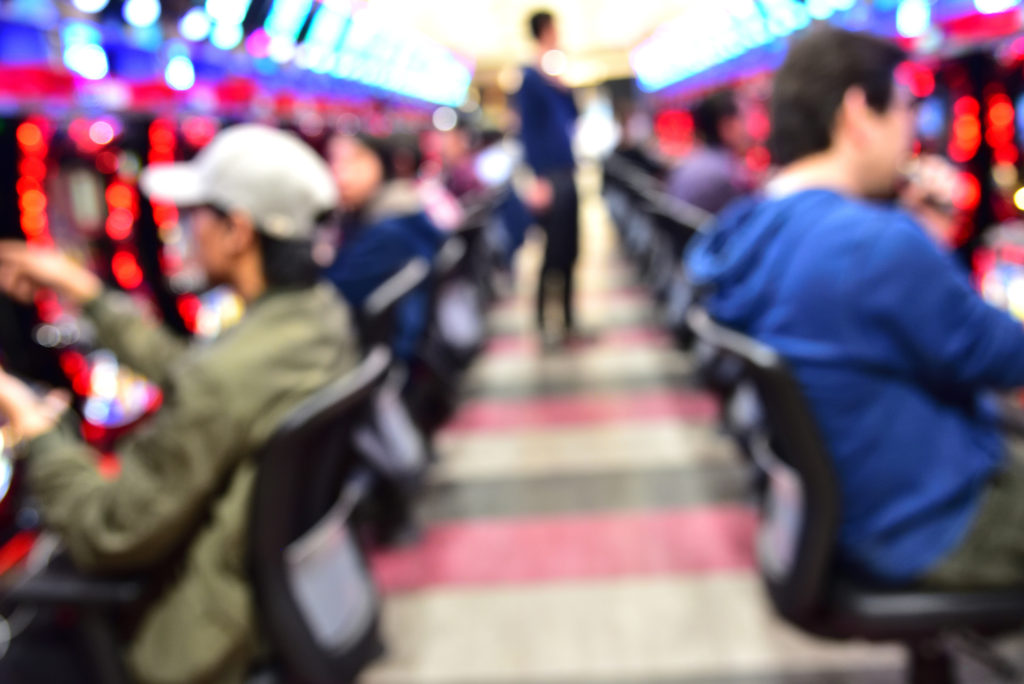 パチンコ　店内