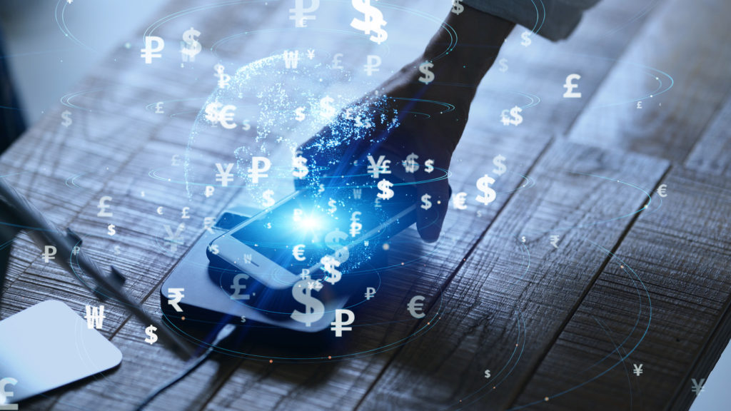 電子マネー　タッチ